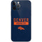 NFL Denver Broncos Blue Performance Series iPhone 12 Pro Skin